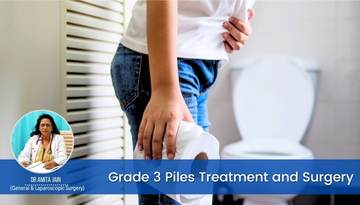 Dr Amita Jain is the best Grade 3 Piles surgeon in Delhi